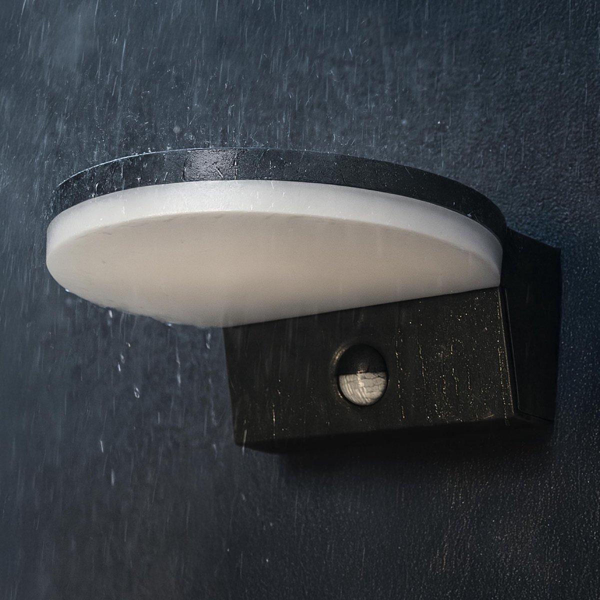 SnelShoppen - Miratic Buitenlamp Met Bewegingssensor 15W 1300lm IP65 4000K - Moderne Waterdichte Buitenverlichting Voor Tuin, Terras, Oprit en Veiligh