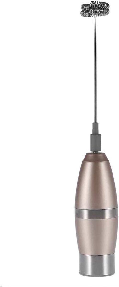 Elektrische Melkopschuimer Koffie opschuimer Drankmixer Dranken Bereiden Hoge Snelheid 19000 RPM Compact Reisformaat Goud