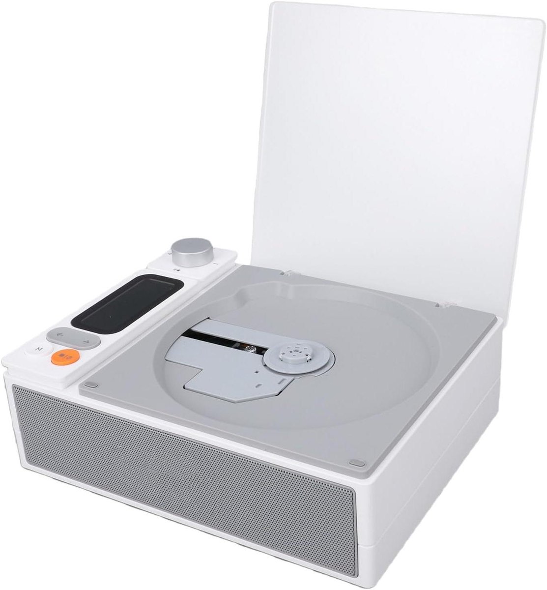 Draagbare CD-speler - Muziekspeler Bluetooth - Muziek Luisteren - Dubbele Connectiviteit - 4000mAh Batterij - Wit