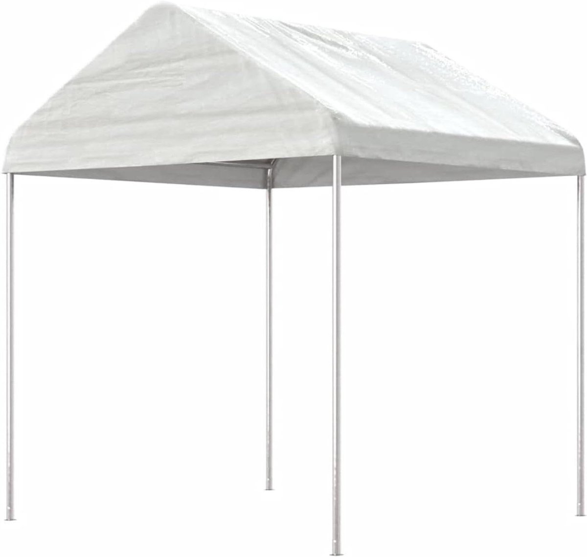 Paviljoen met dak - Feesttent Tuinpaviljoen - Buitenfeest Organiseren - Weerbestendig Materiaal - 228 x 223 x 269 m - Wit