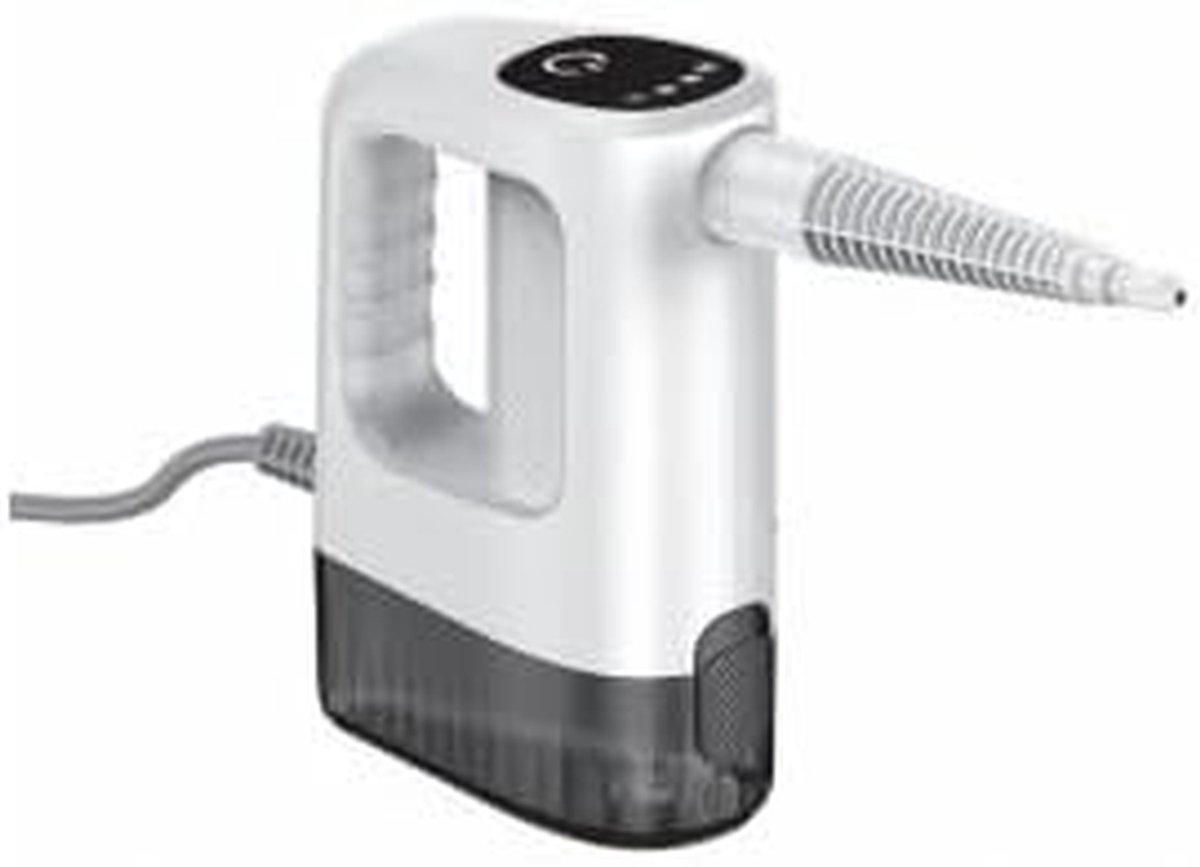 Draagbare stoomreiniger - Handstoomreiniger - Hygiënisch schoonmaken - Voor diverse oppervlakken - Compact formaat - Wit