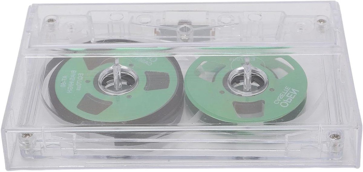 Cassettebandje - Opnameband - Muziek Opnemen - 50 Minuten Speeltijd - Normale Bias - Groen