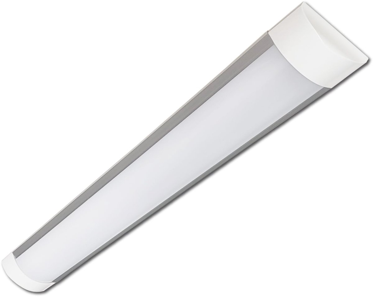 SnelShoppen - LED Lampenkap Geïntegreerd 60 cm - 20 W Koudwit 6500 K - 2000 Lumen voor Keuken, Tuin, Feest en Camping