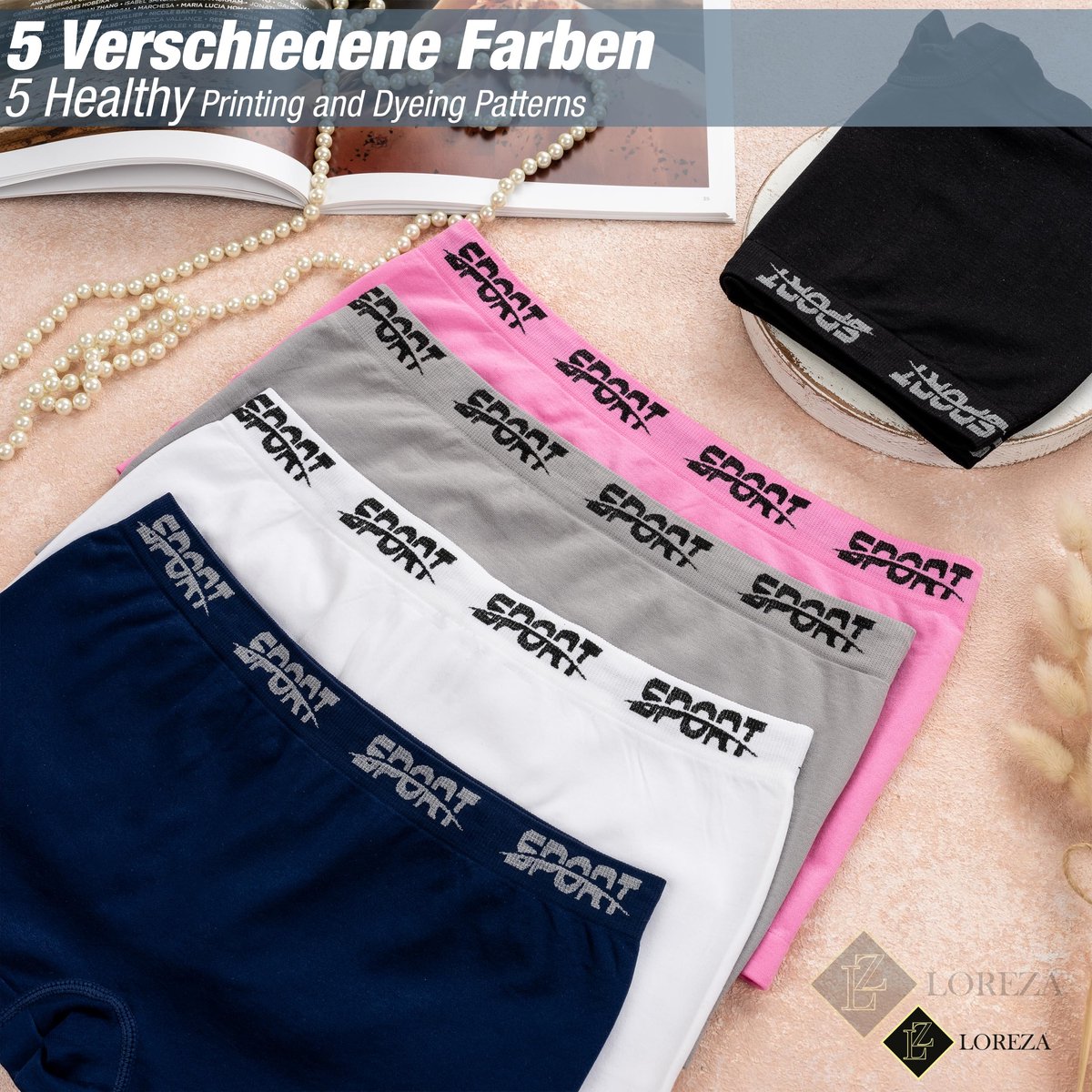 SnelShoppen - 10 Meisjes Panty's met Strass - Microfiber Retro-Pants voor Kinderen - Maat 3-14-16 jaar - Perfect voor Feesten en Dagelijks Gebruik