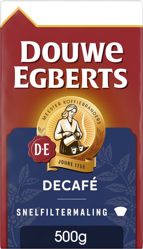 Douwe Egberts Decafé Filterkoffie - 6 x 500 gram