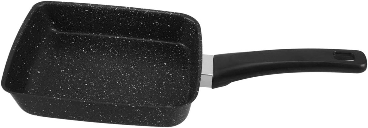 Tamagoyaki Pan - Omelet Pan Rechthoekig - Ontbijt Maken - Non-stick Coating - 36x15.5cm - Zwart