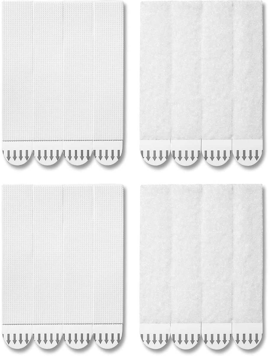 28 Paren Foto Ophangstrips - Zelfklevende Haak En Lus Tape - Zware Last Strip - Schadevrij Bevestigen - Waterbestendig Adhesief - Duurzaam Nylon - Sterke Houdkracht - Ideaal Voor Lijsten En Decoratie