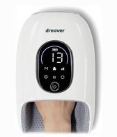 Dreaver Hand Massager Pro - Handmassage apparaat - 9 Massagemodes - Tegen Reuma/RSI/Artrose en Gewrichtspijn - Handreflexologie - Draadloos