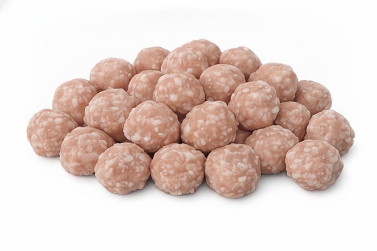 animalking Hondensnack Kip met Rijst Balletjes - Trainingssnack voor Honden - Natuurlijke Beloning - 350 gram
