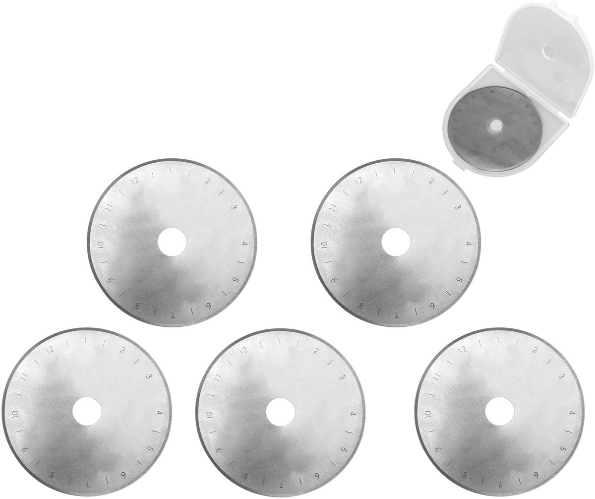 Dailygoods - 5 Stuks Roterende Snijbladen voor Olfa/Martelli/Dremel - 60mm