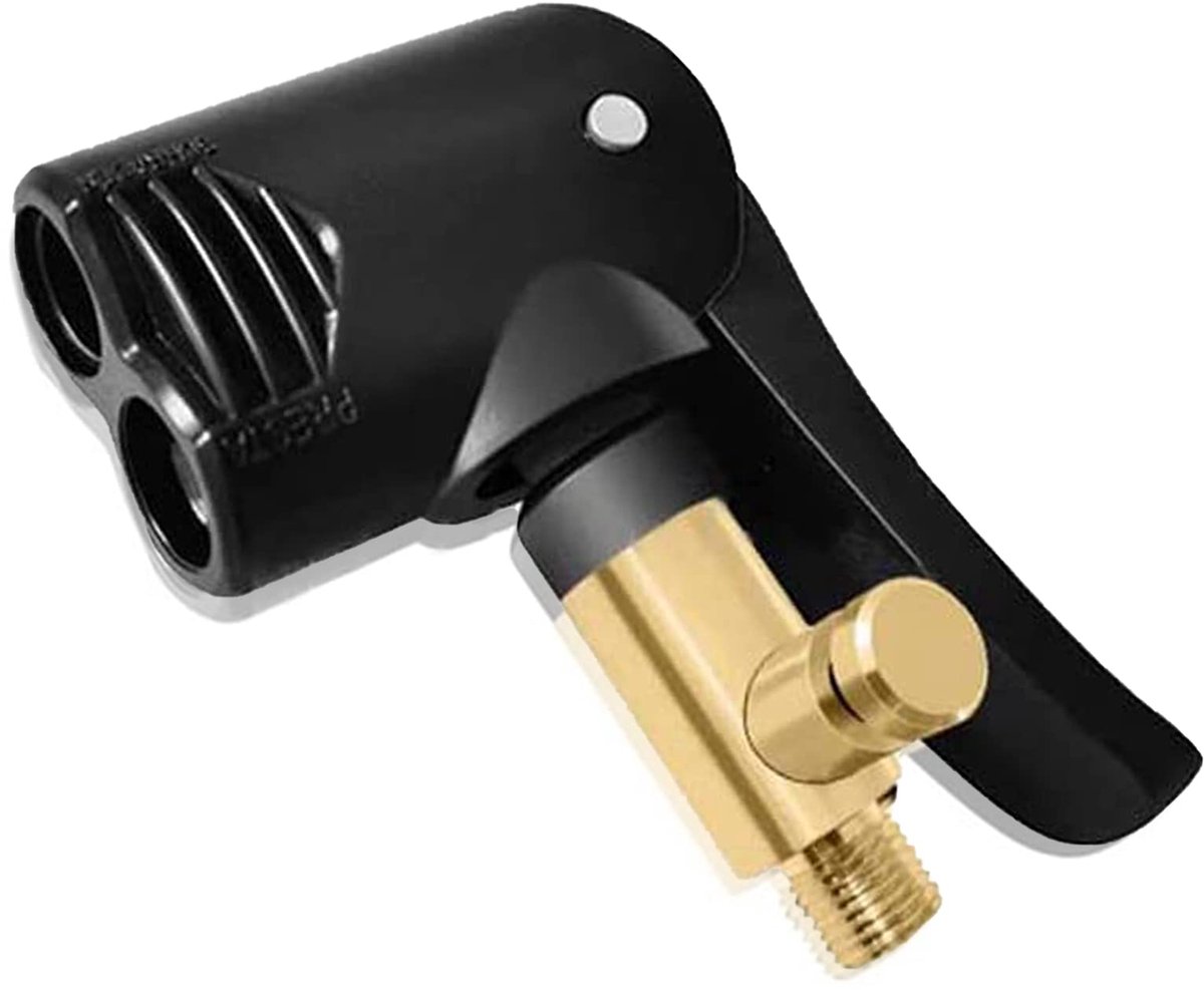 Dailygoods - Dubbel Hoofd Adapter voor Fietspomp - Ventiel Connector voor Snelle Inflatie