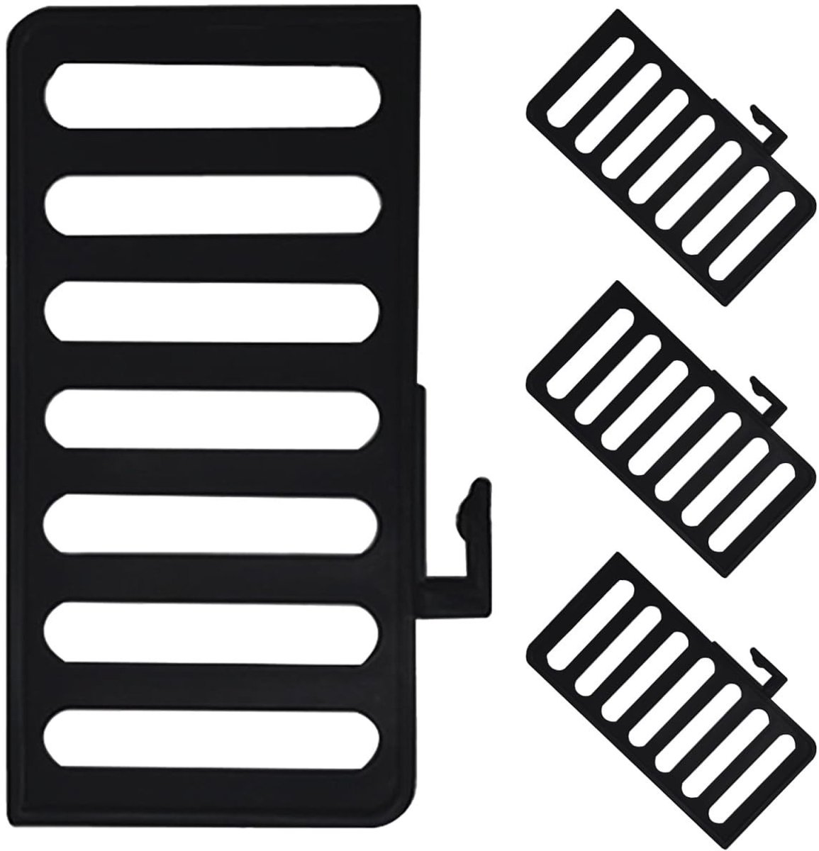 Dailygoods- Schoenverdelers 4 Stuks - Inklapbaar Frame - Kantelbestendig - Kunststof - Organizer - Verhoogde Stabiliteit - Schoenenorganizer