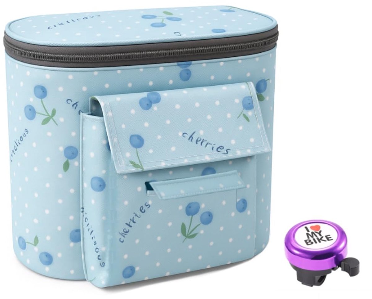 Dailygoods - Fietstas voor Kinderen - Waterdichte Handvat Bagage