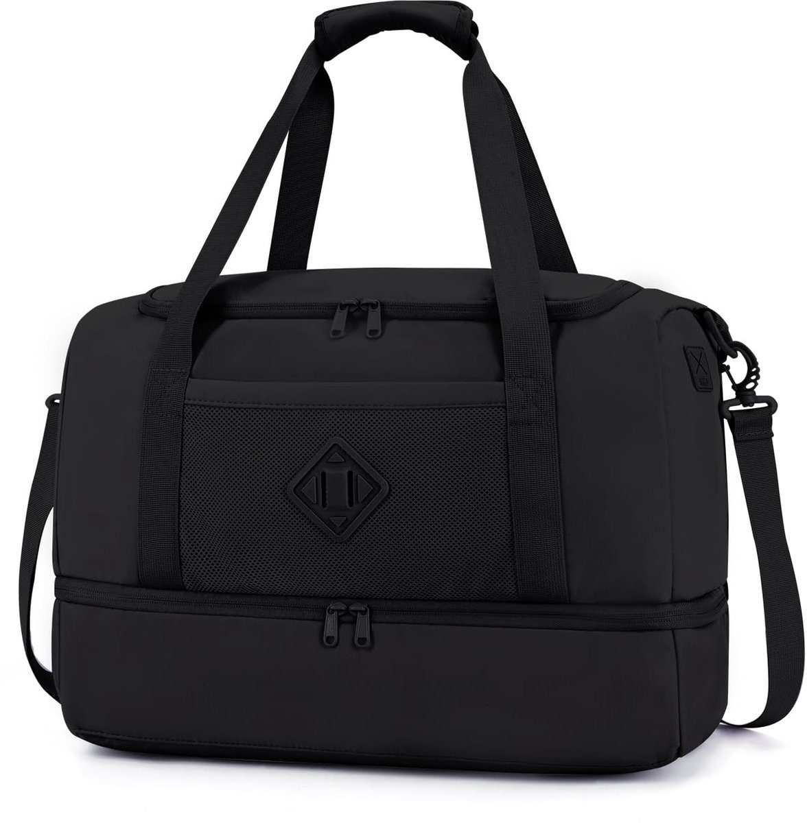 Dailygoods - Duffle Bag voor Handbagage - 45 x 36 x 20 cm - Sporttas met Schoen- en Natvak
