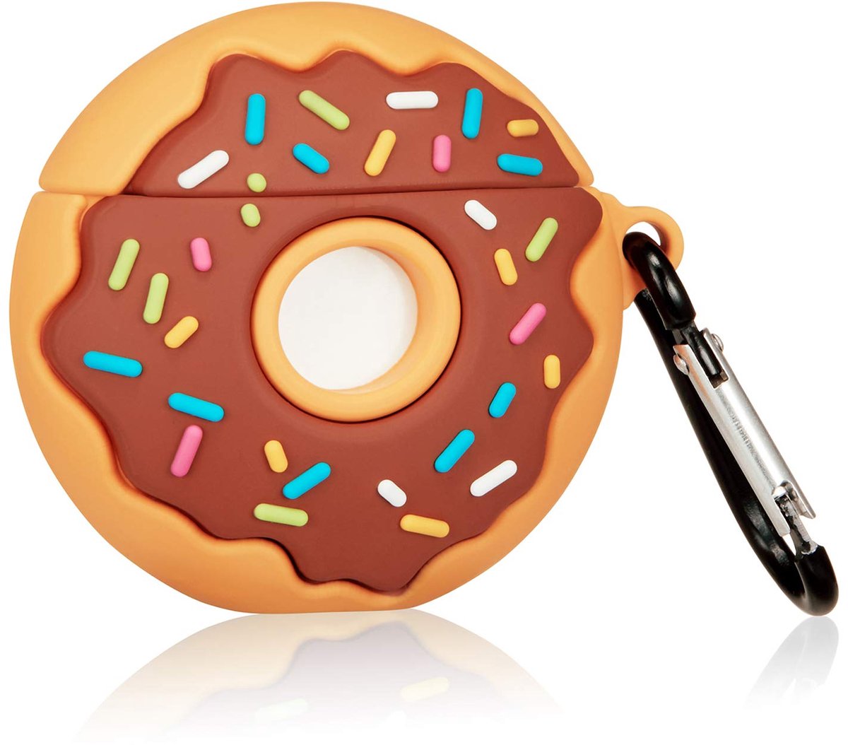 Dailygoods - Zachte Siliconen Hoes voor AirPods Pro - Cartoon Donuts