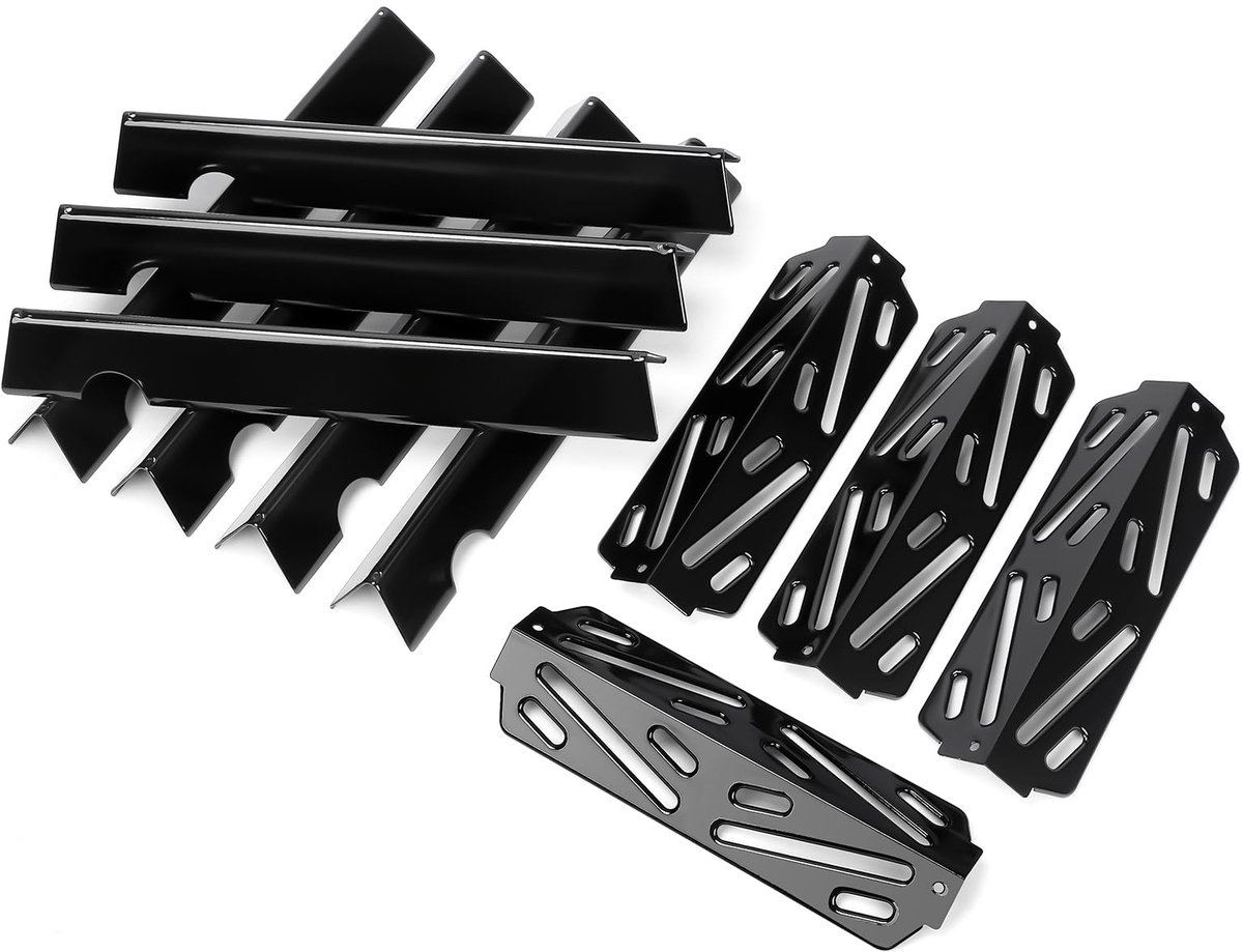 Dailygoods - Flavorizer Bars en Hitteschild voor Weber Genesis II/LX 400 Gasbarbecue