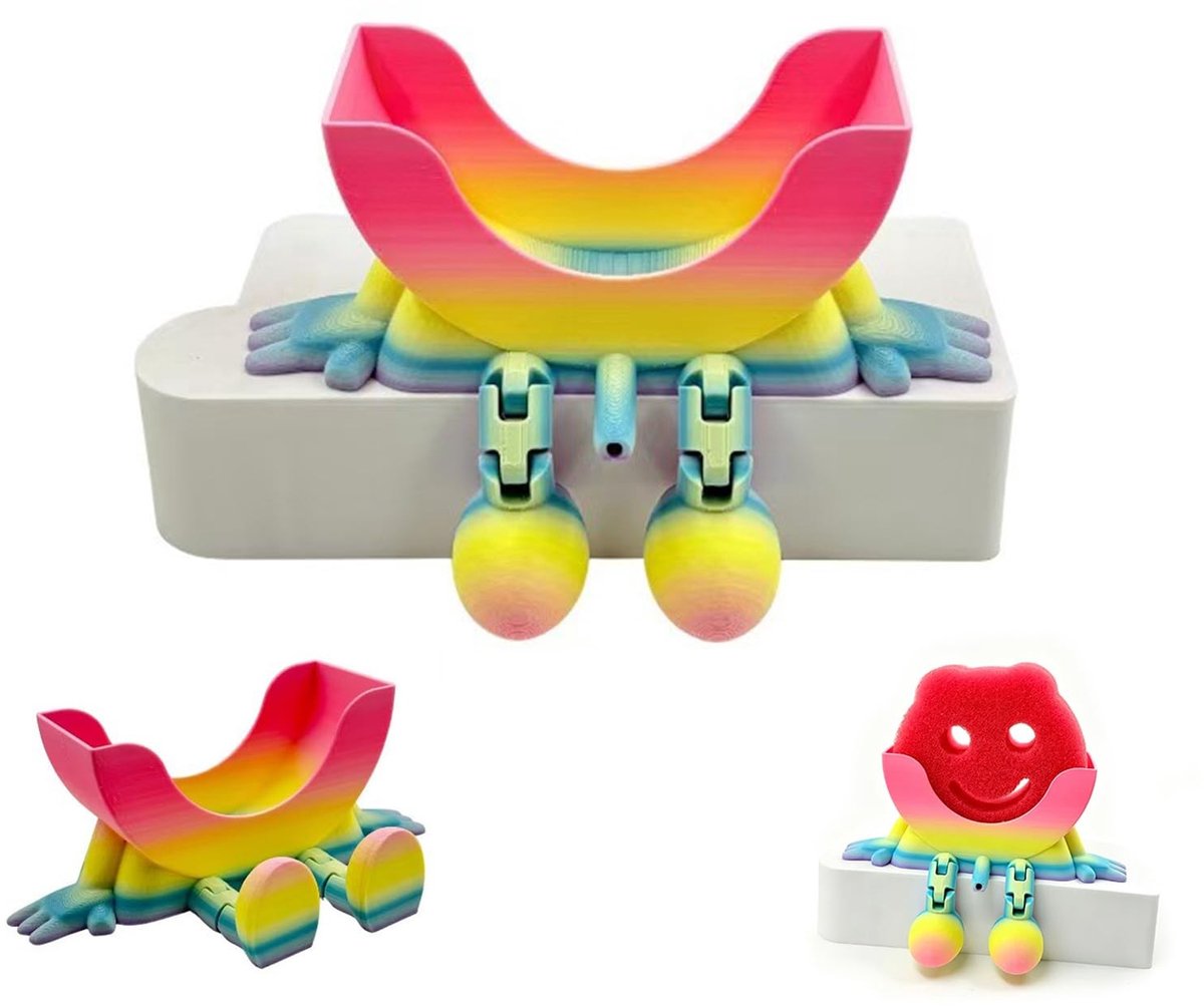 Dailygoods - Schattige Sponshouder voor Gootsteen - 3D Hangende Organizer