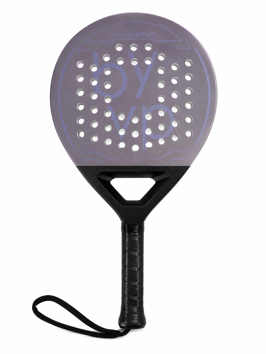 XQ - Max - Padelracket - Hurricane - blauw - en - zwart