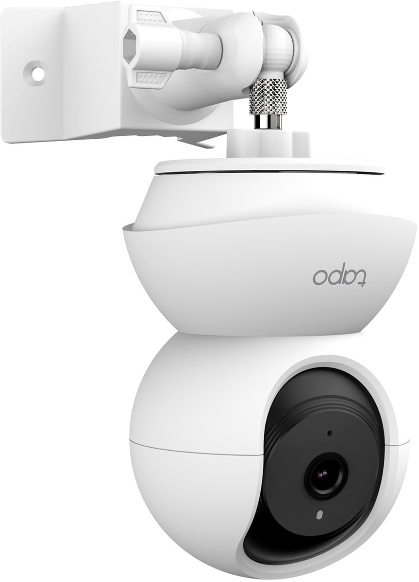 SnelShoppen - Camera-wandhouder voor TP-Link Tapo C200/C210/C220 - 90 graden haakse houder - Bewakingscamera montage - Verpakking van 1 - Perfect voor