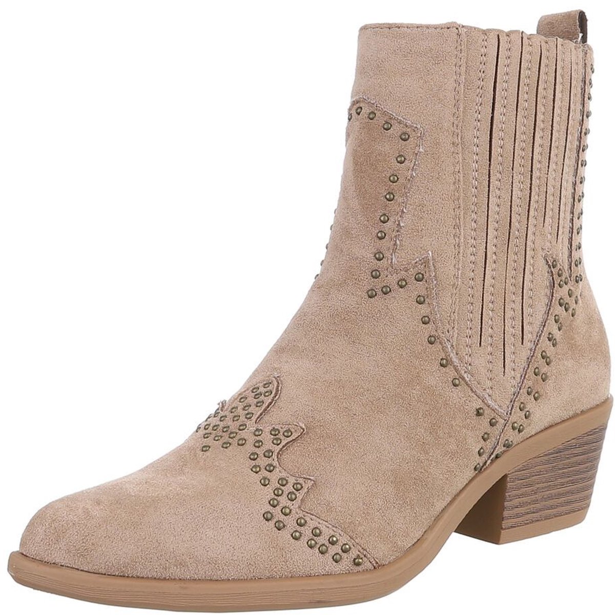 Enkellaars - Studs - Dames Mt:36
