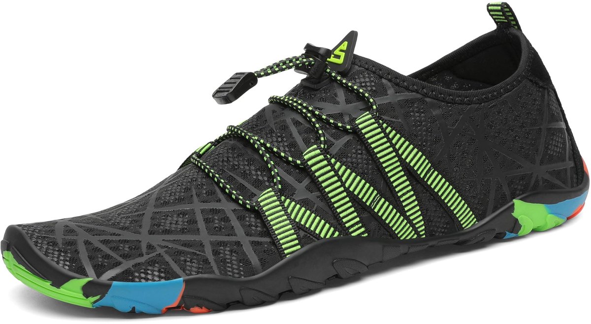SnelShoppen - SAGUARO Badschoenen, Strandschoenen, Aquaschoenen, Waterschoenen, Surfschoenen, Zwemschoenen voor Dames, Heren en Kinderen, Maat 35-48,