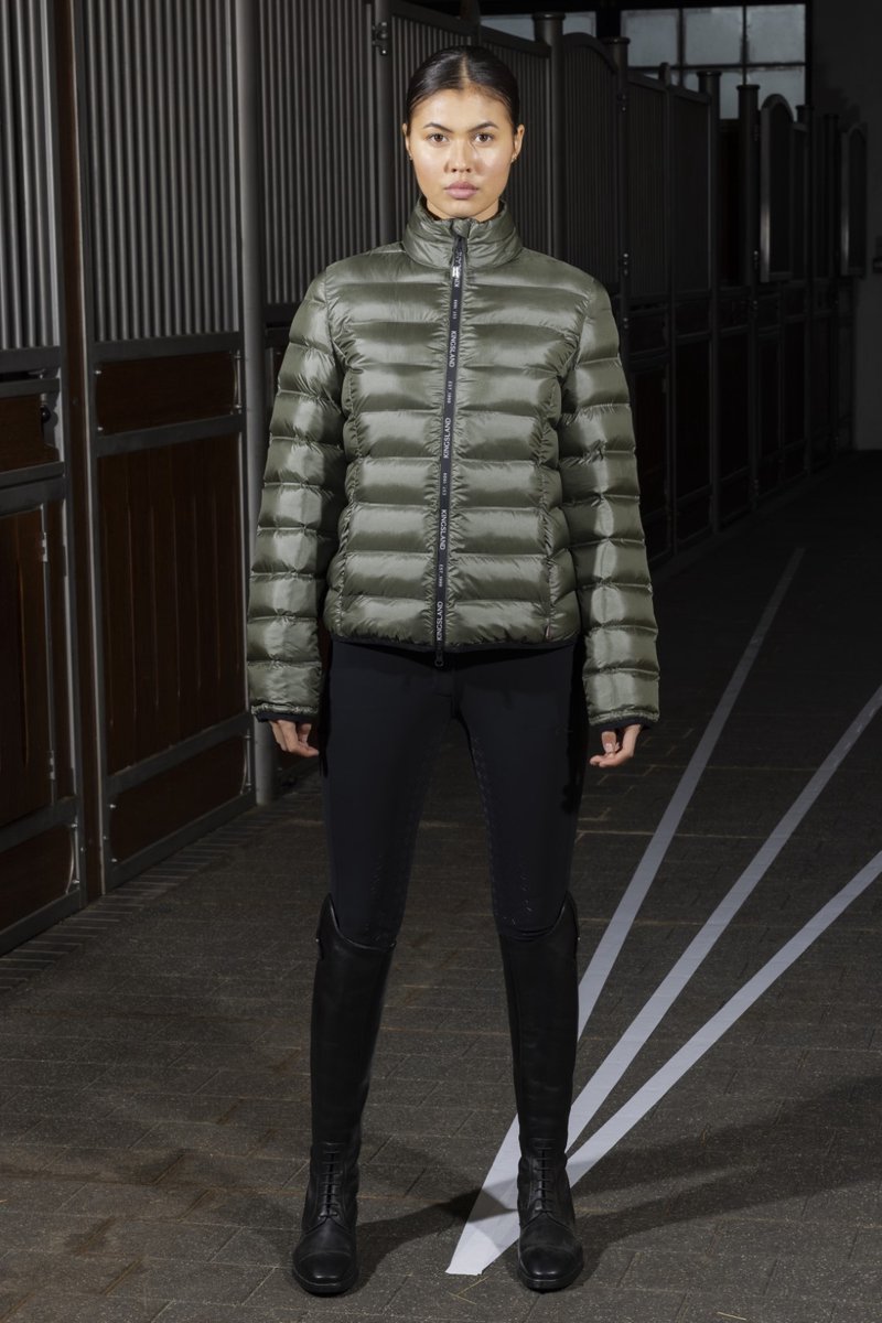 Kingsland FW'24 Gewatteerde Jas Vam - Groen - XL