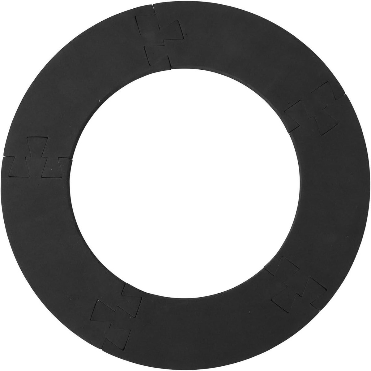 Dartbord Muurbescherming - Dartbord Omranding - Muur Beschermen - Splijtringen - 18 inch - Zwart