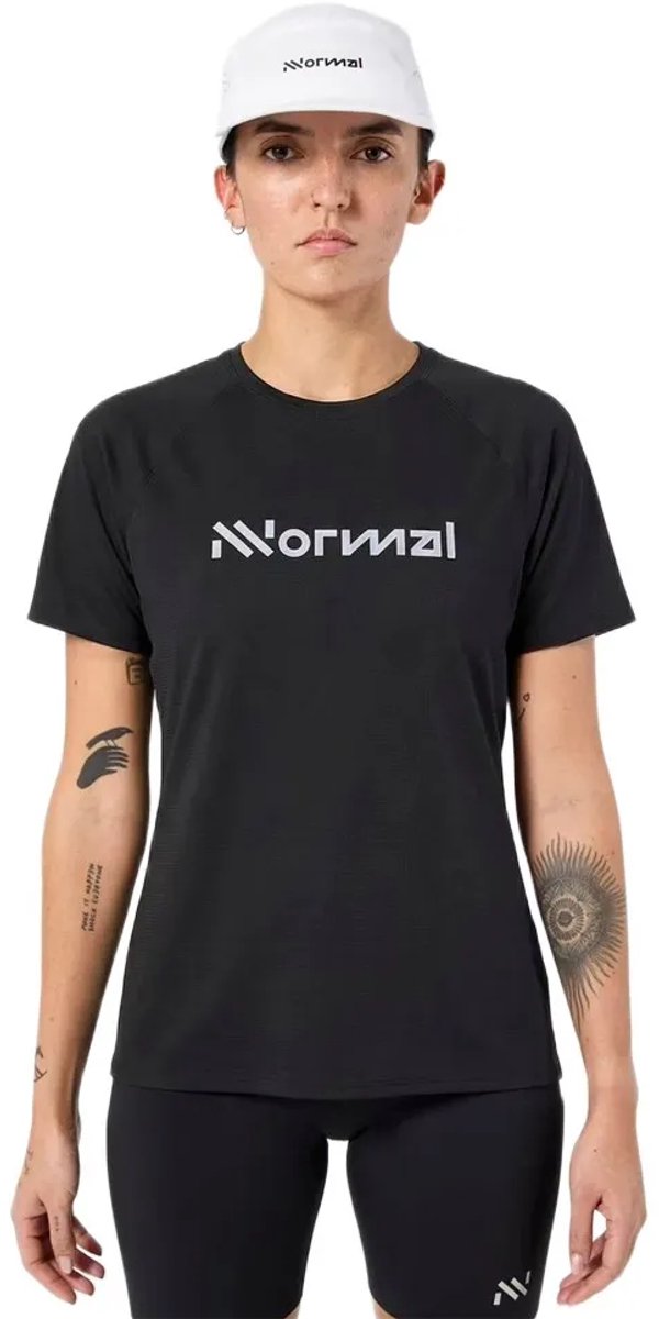 Nnormal Race T-shirt Met Korte Mouwen Zwart XS Vrouw