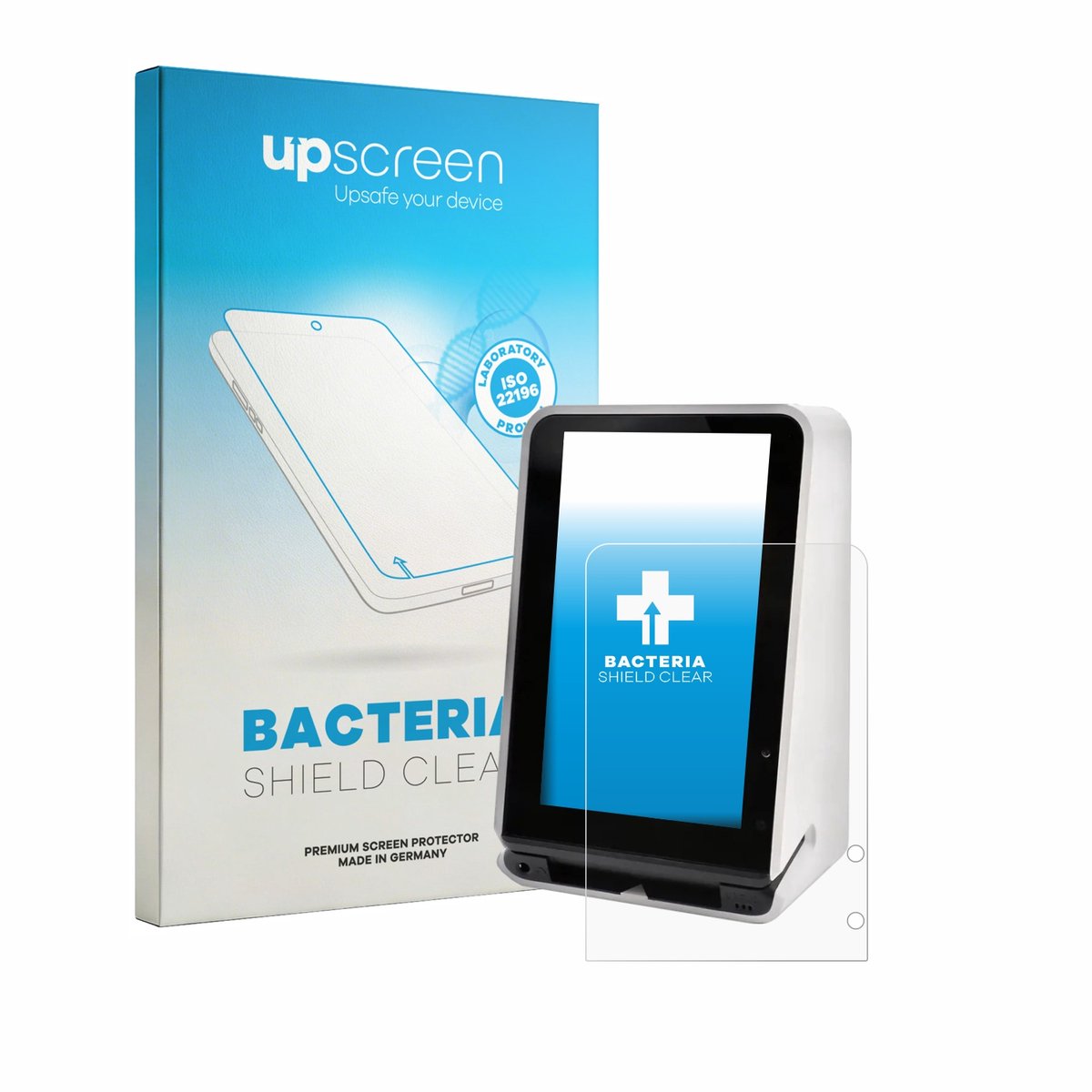 upscreen - Screenprotector voor SENVEND UX700 - Folie Beschermfolie transparant antibacterieel