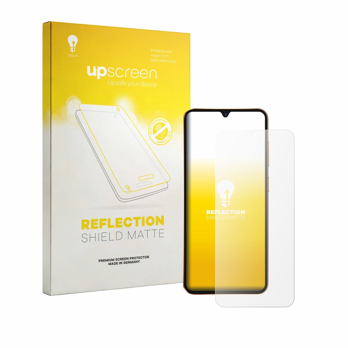 upscreen - Screenprotector voor Hotwav A17 Pro Max - Folie Beschermfolie anti glare matte
