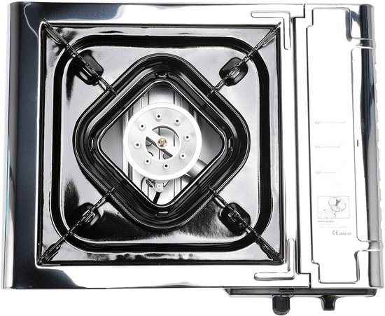 Camping Gasfornuis Set - Draagbare Kookplaat - Koken in de Natuur - Inclusief 4 Gaspatronen — afbeelding 2