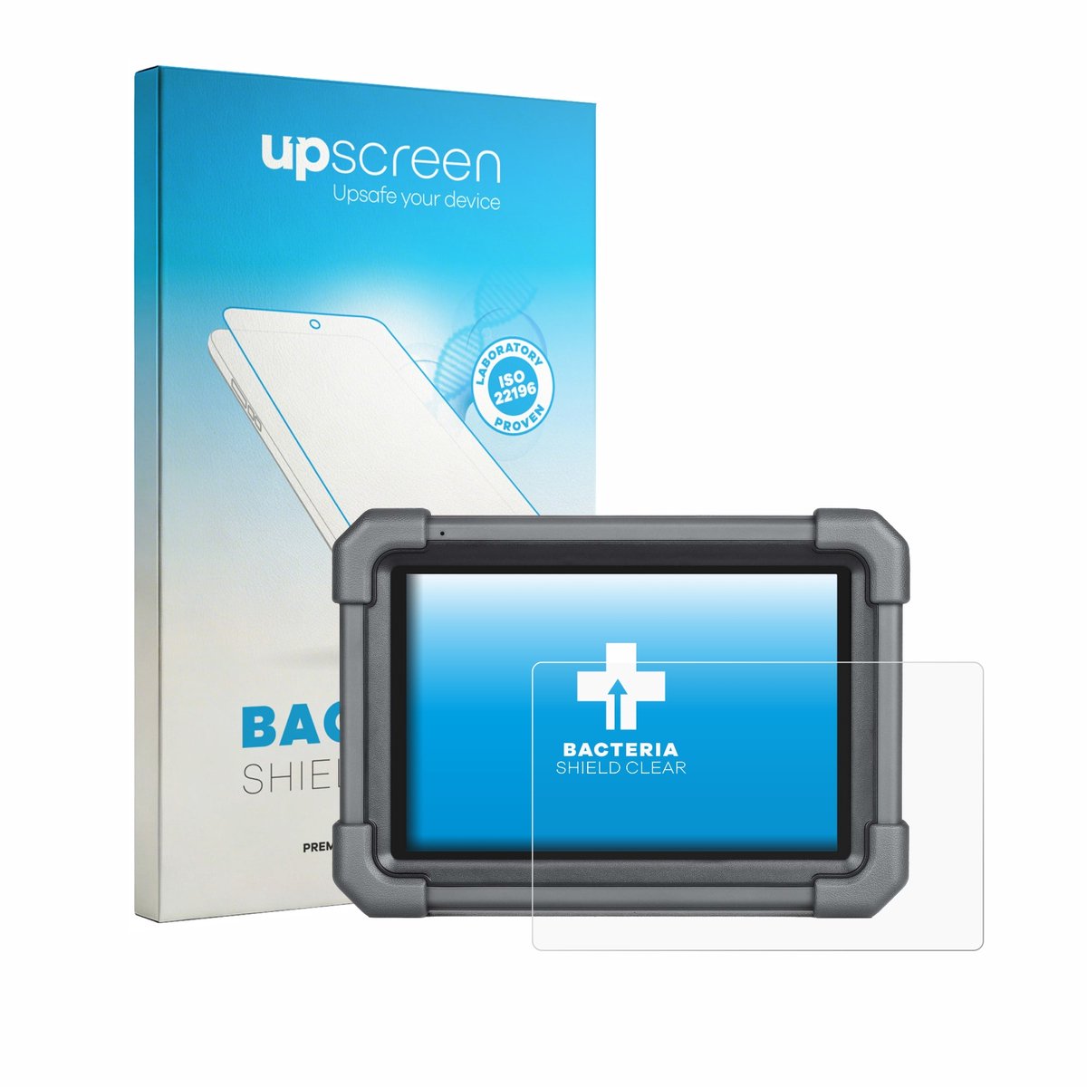 upscreen - Screenprotector voor Launch X-431 Pro TT - Folie Beschermfolie transparant antibacterieel