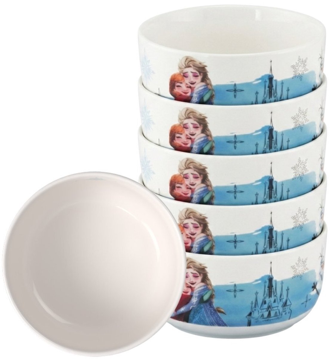 Müslischalen Disney Frozen 440 ml Set van 6