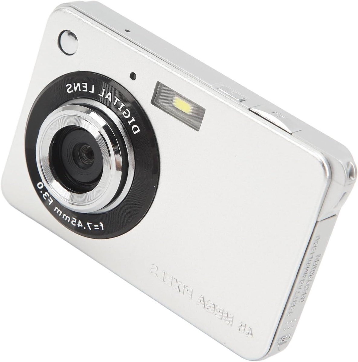 Digitale Camera - Vlogcamera Compactcamera - Reisfotografie Vlogs - 48MP HD Autofocus - 8x Zoom - Zilver
