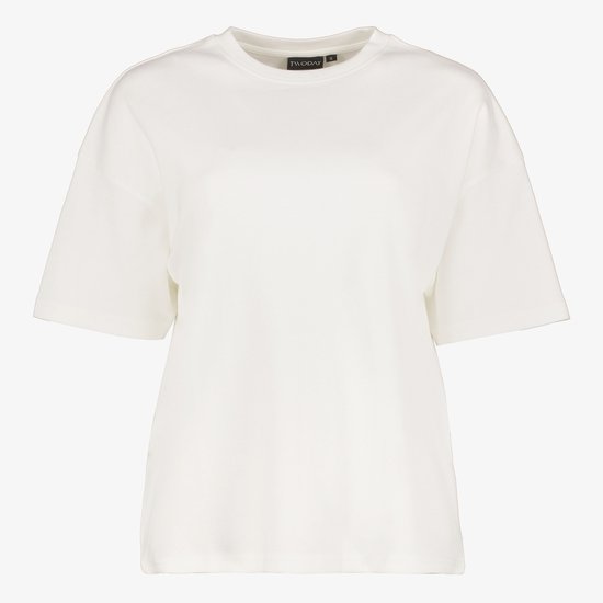 Off-white dames T-shirt van TwoDay met korte mouwen