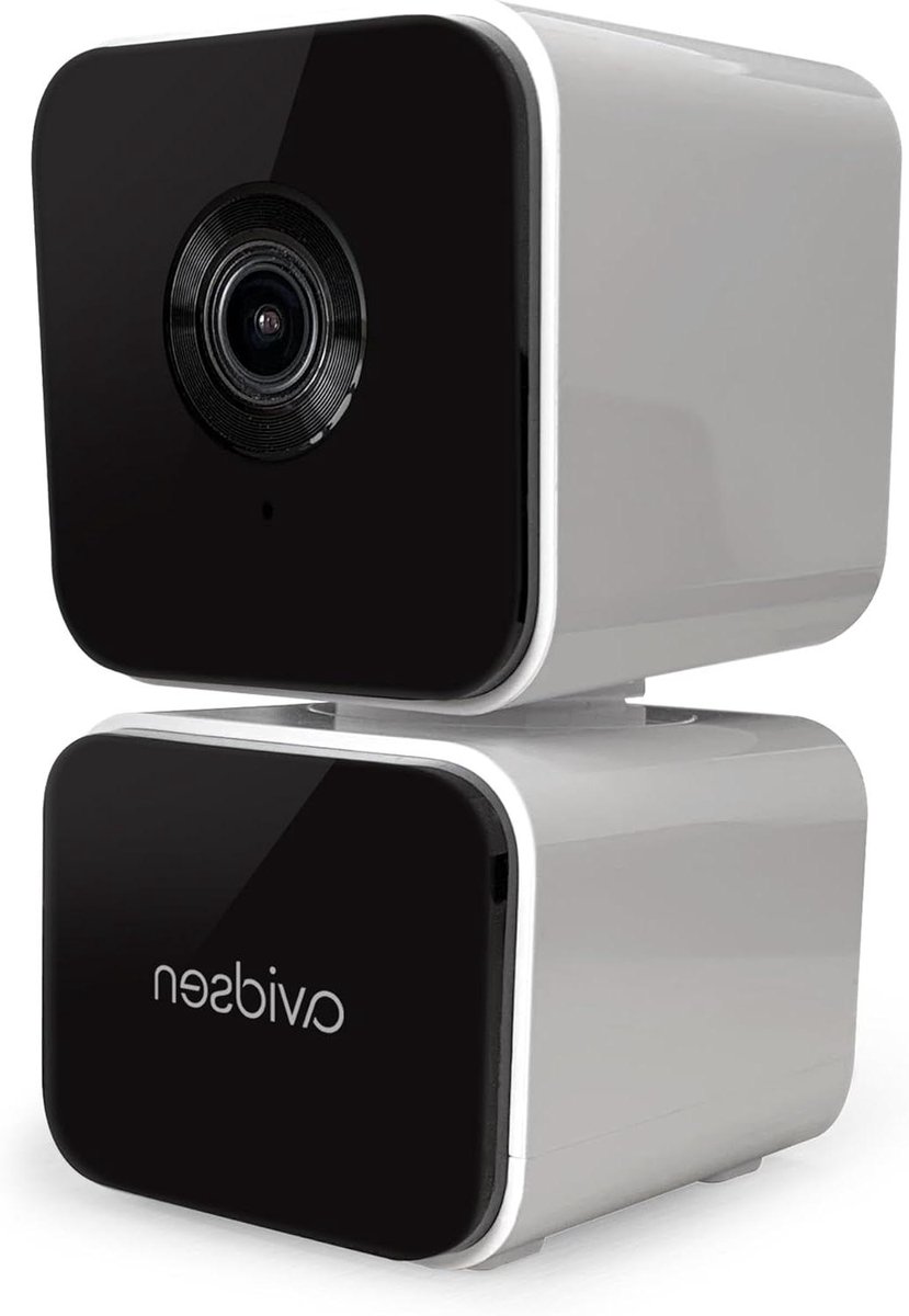 Bewakingscamera voor binnen - Beveiligingscamera 4G - Huis beveiligen - Zonder wifi - 11.2 cm - Wit