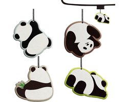Auto Luchtverfrisser - Dier Hanger - Auto Interieur - Langdurige Geur - 4 Stuks - Divers