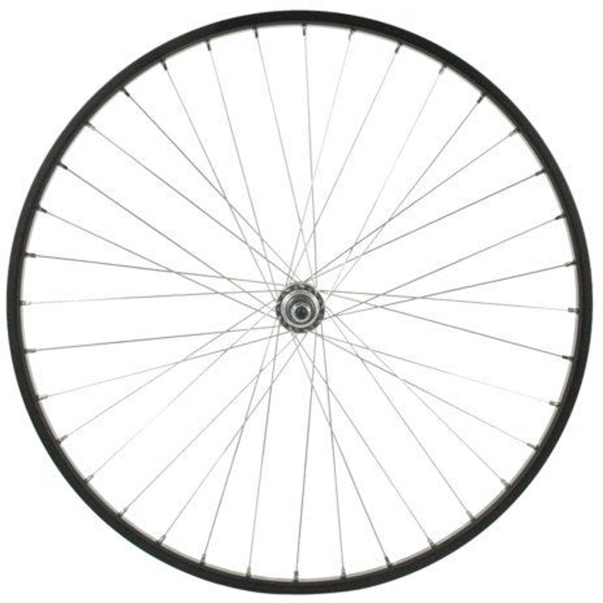 CORDO Achterwiel 28 inch - Hybride Fietswiel - 8/9/10 speed - RVS spaken - Zwart