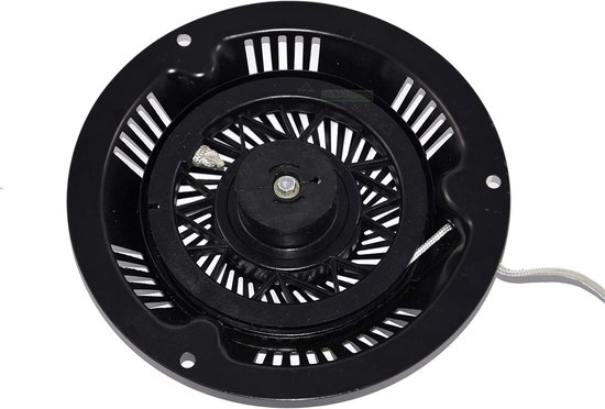 Trekstarter Grasmaaier - Terugslagstarter Starter - Motor Starten - Specifiek Model - 168 mm - Zwart — afbeelding 2
