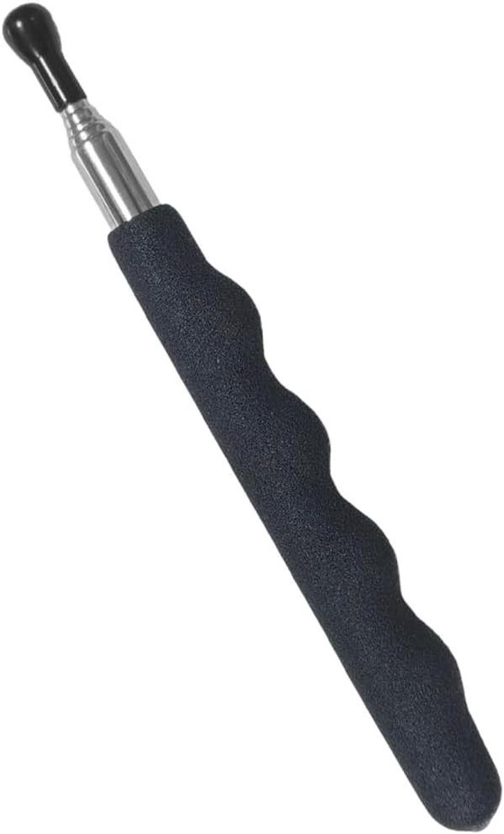 Telescopische Aanwijzer - Presentatie Pen - Lesgeven Presenteren - Roestvrij Staal - 60 Cm Uitschuifbaar - Zwart
