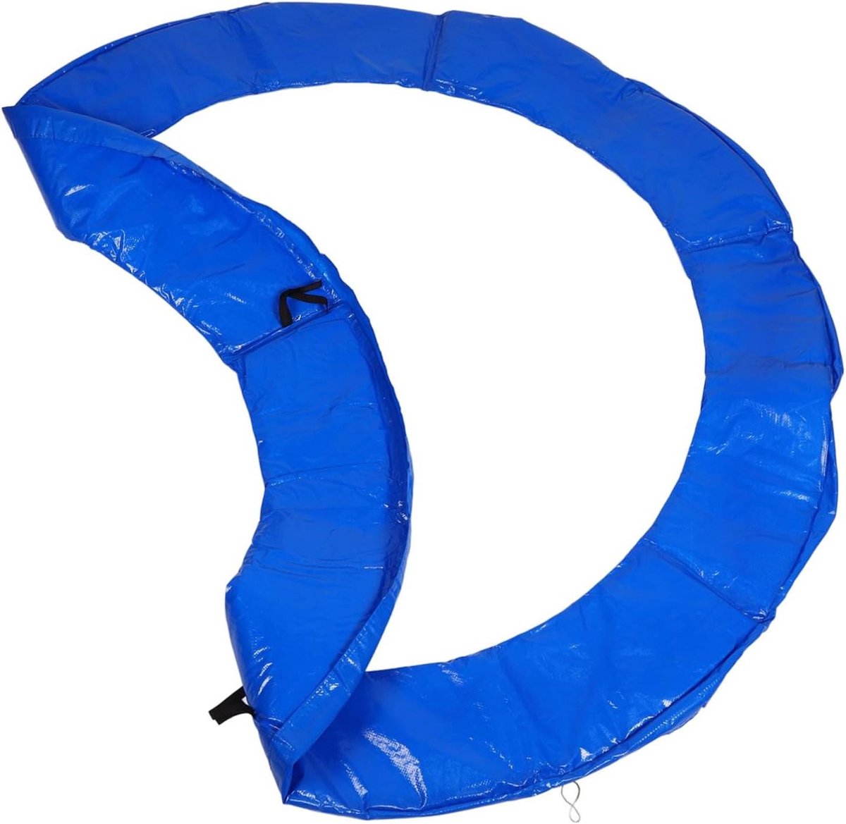 Trampoline Beschermhoes - Veiligheidskussen Rand - Trampoline Gebruik - Waterdicht Opgevuld - 244 x 244 x 1 cm - Blauw