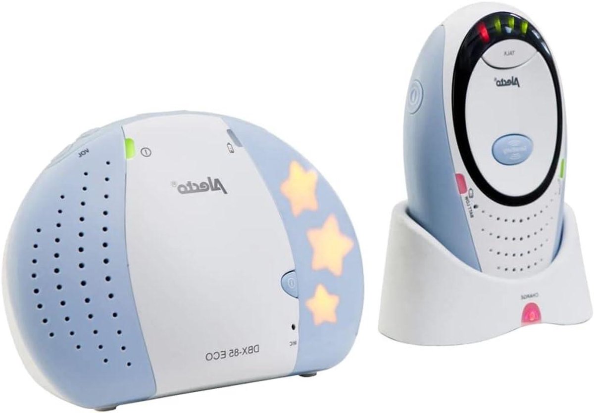 Babyfoon DECT - Baby monitor - Baby in de gaten houden - 100% storingsvrij geluid - 300 meter bereik - Wit