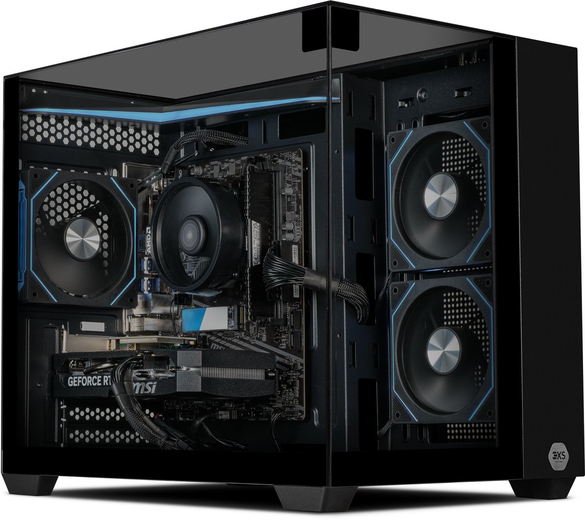 Scan 3XS Systems Vista – RTX 5060 8GB – Ryzen 5 5500 – Corsair DDR4 16GB – 512GB SSD – 550w PSU - 1080p High – 1440p Entry Gaming