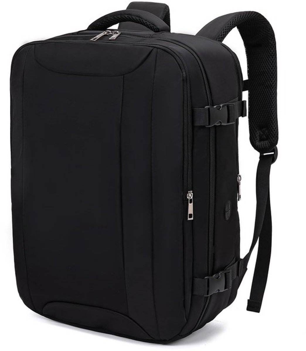 Handbagage Tas 45x36x20 cm - Rugzak met Diefstalbescherming - Reisrugzak met Computervak - Natte/Droge Tas - Geschikt voor Easyjet - Reistas