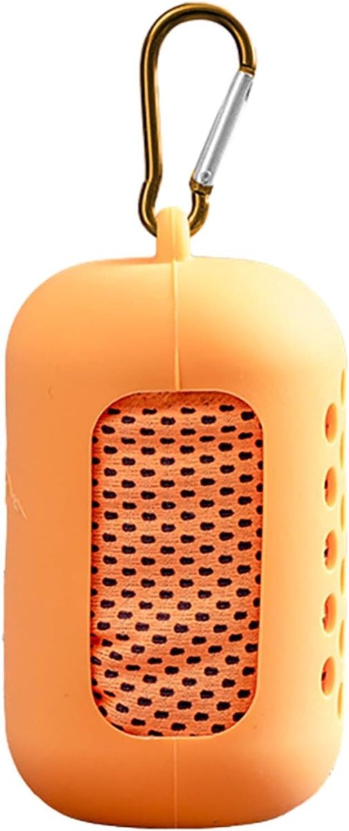 Herbruikbare Cooling Handdoek - Microvezel Zweetdoek - Sporten en Buitenactiviteiten - Directe Verkoelingstechnologie - 90 x 30 cm - Oranje