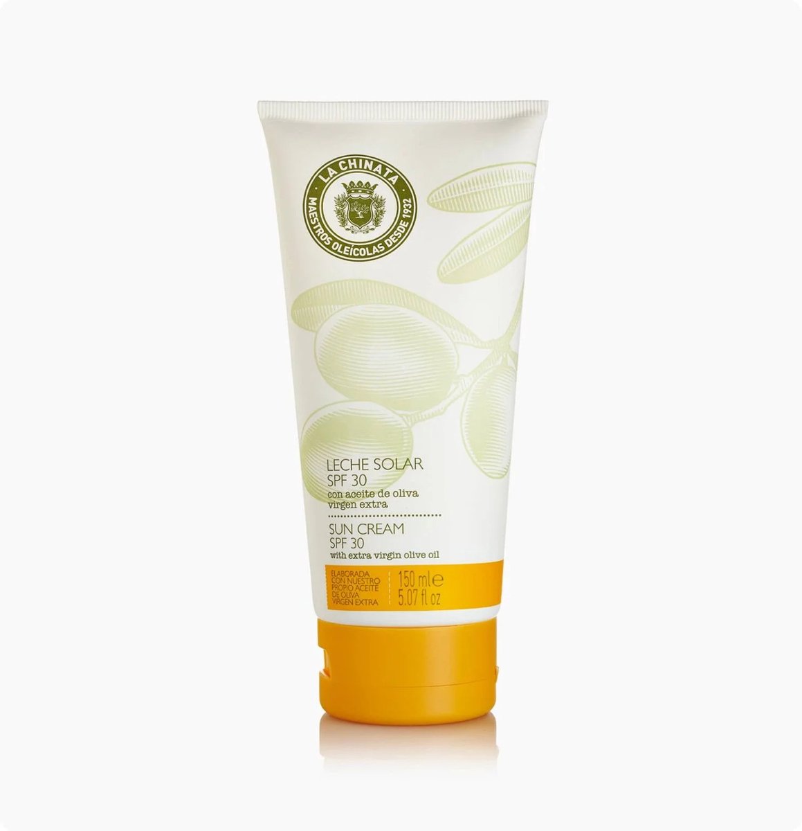 La Chinata Zonnecrème SPF 30 met hoge bescherming vierge olijfolie 150 ml