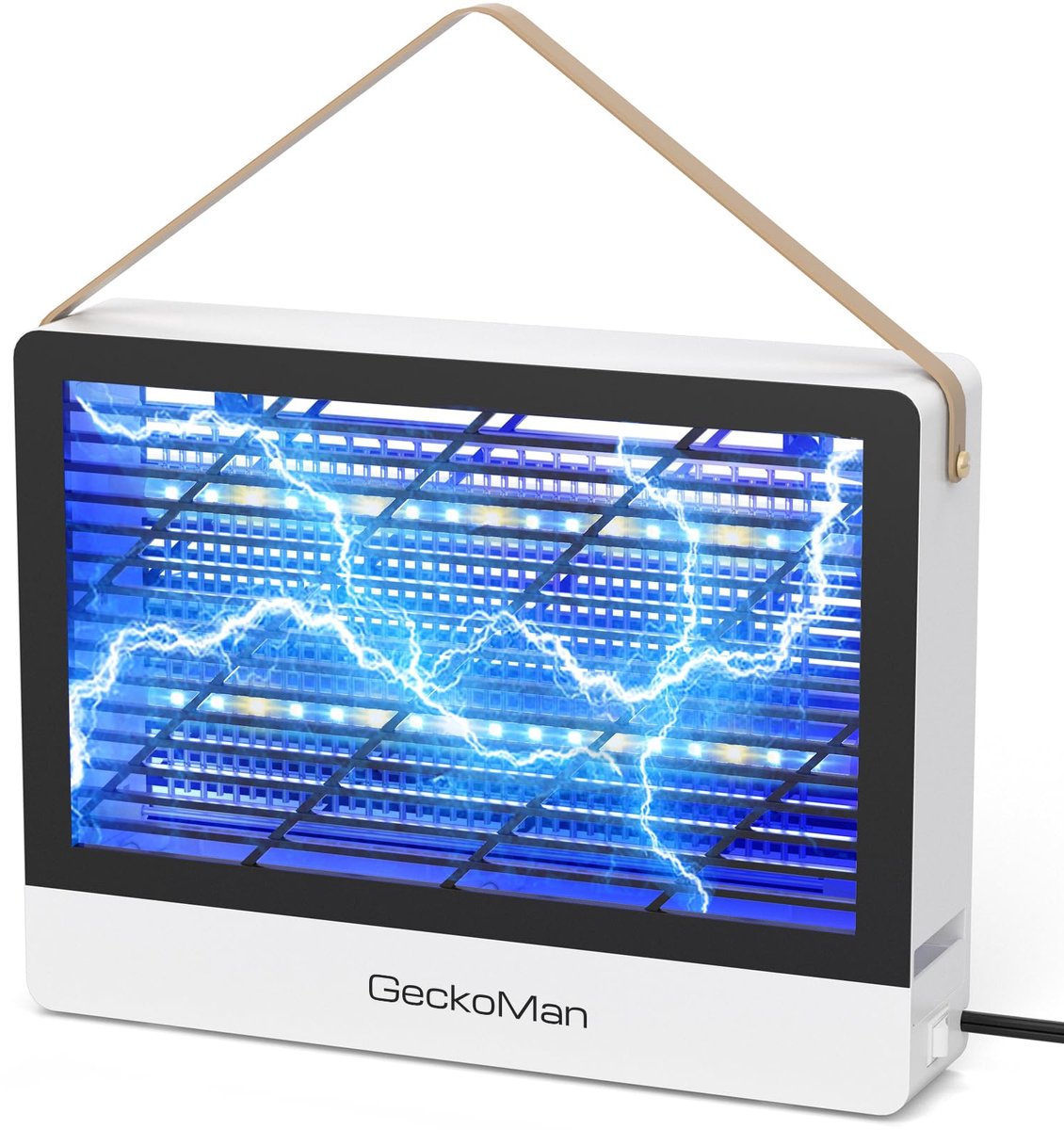 SnelShoppen - 2-Pack LED Mosquito Killer Vliegenlamp - Elektrische Insectenlamp met Hybride Spectrum Buis - Energiezuinig - 10 Jaar Levensduur - Voor