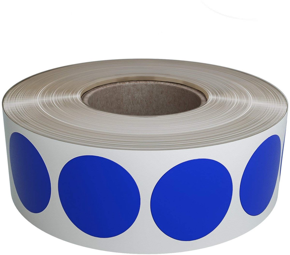 Dailygoods- Stickeretiketten 1,9 cm - Ronde Cirkel Stippen - 1050 Stuks - Kleurcodering - Beschrijfbaar Oppervlak - Halfglanzende Afwerking