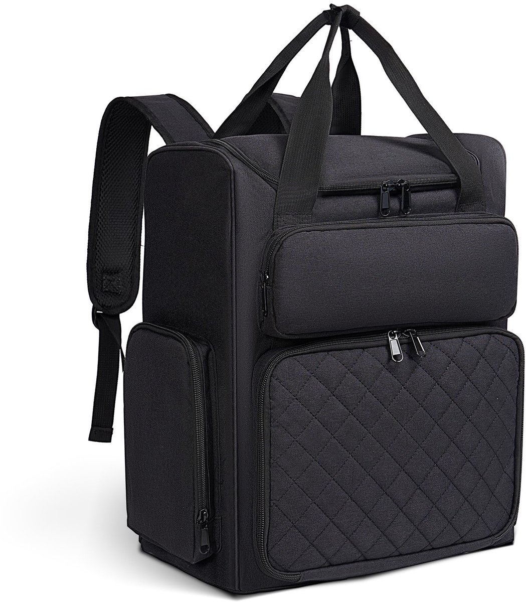 Dailygoods- Opbergtas Grote Capaciteit - Nagellak Organizer - Rugzak met 84 Flessen - Afneembare Opbergzakken - Praktische Rugzak - Ideaal voor Manicures