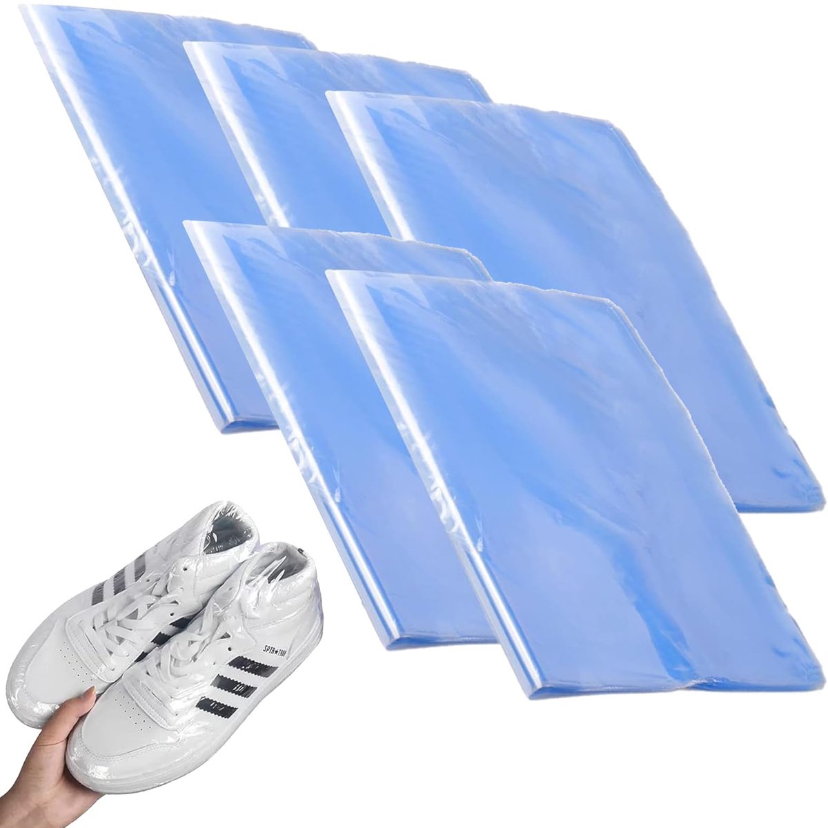 Dailygoods - 500 Stuks PVC Krimpfolie Tassen - 15 x 10 cm
